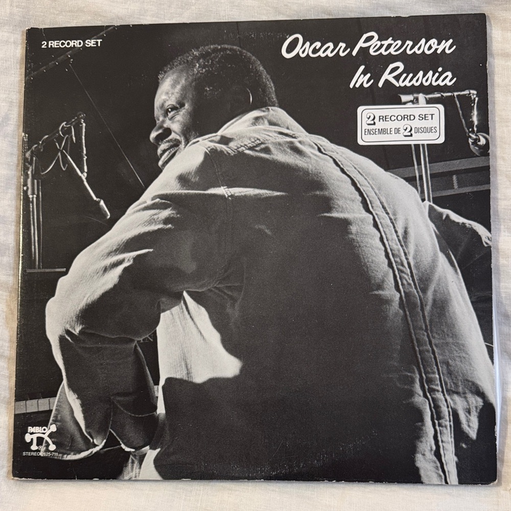 Vintage Vinyl:  "Oscar Peterson In Russia", 2 LP
